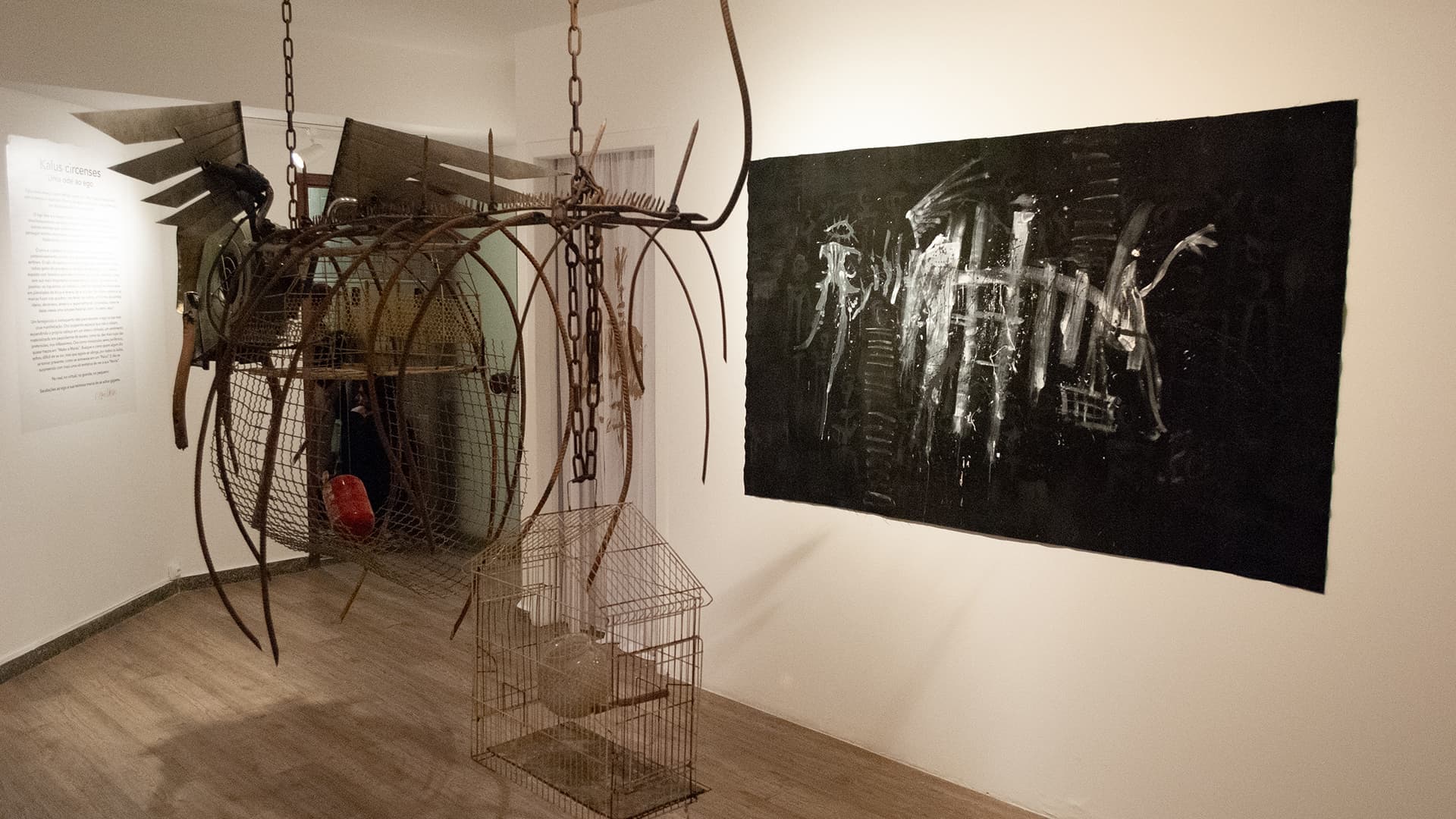 Obra da exposição kalus circenses
