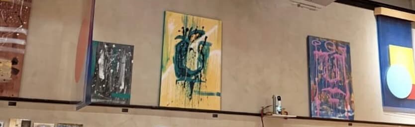 Obra da exposição sinfonia em fragmentos