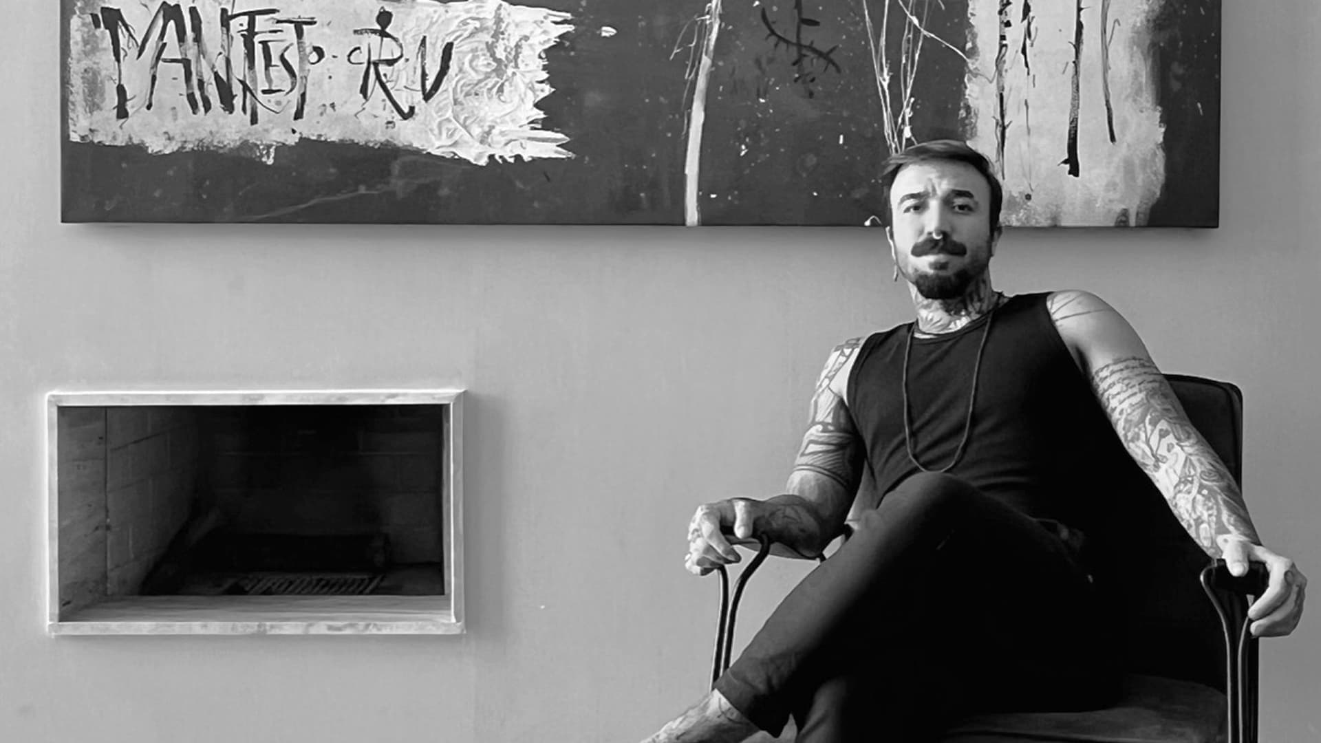 Fotografia em preto e branco de Mateus DiCastro