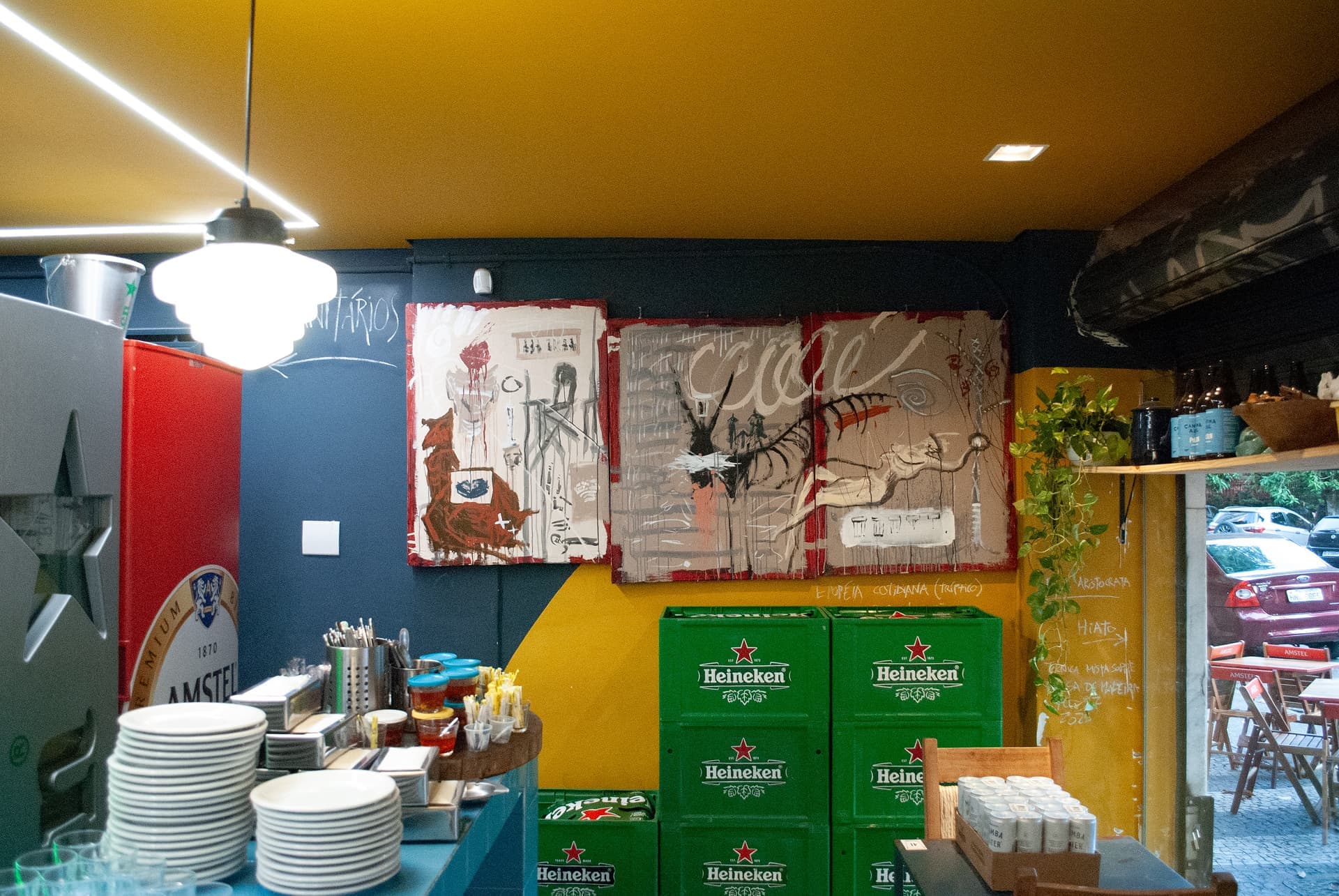 Obra da exposição Catedral