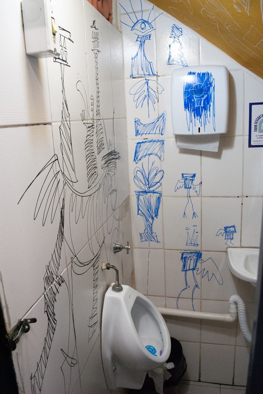 Obra da exposição Catedral