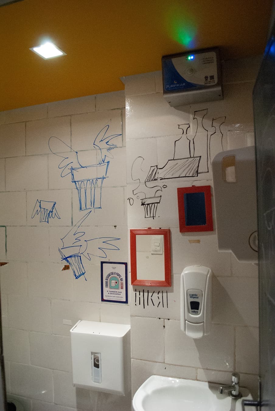 Obra da exposição Catedral