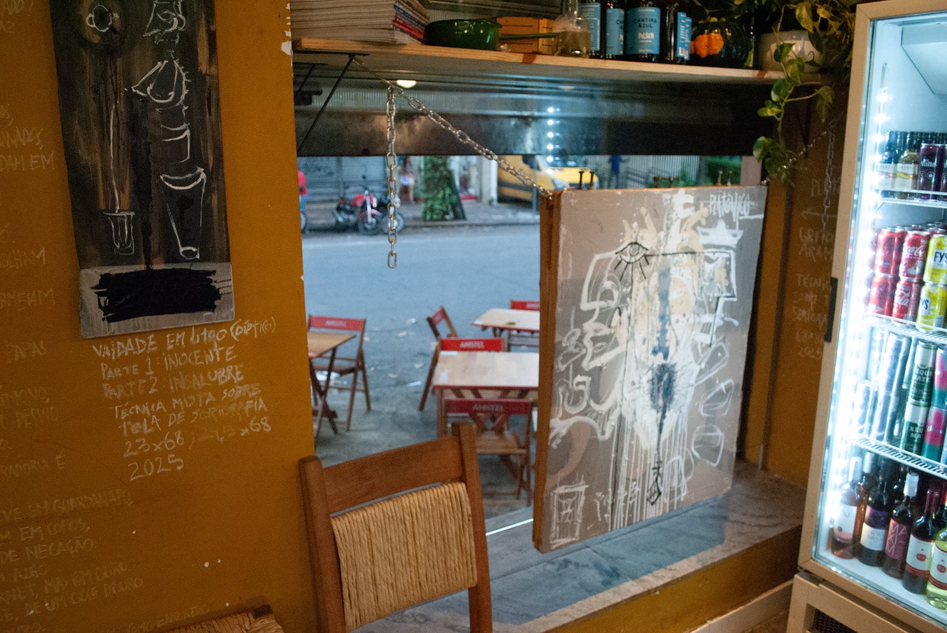 Obra da exposição Catedral